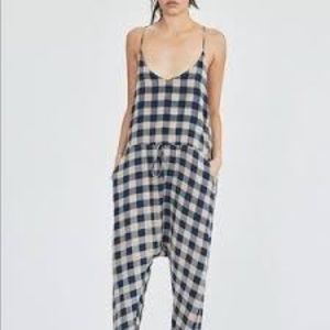 Brand new acacia Copacabana jumpsuit. Silk small